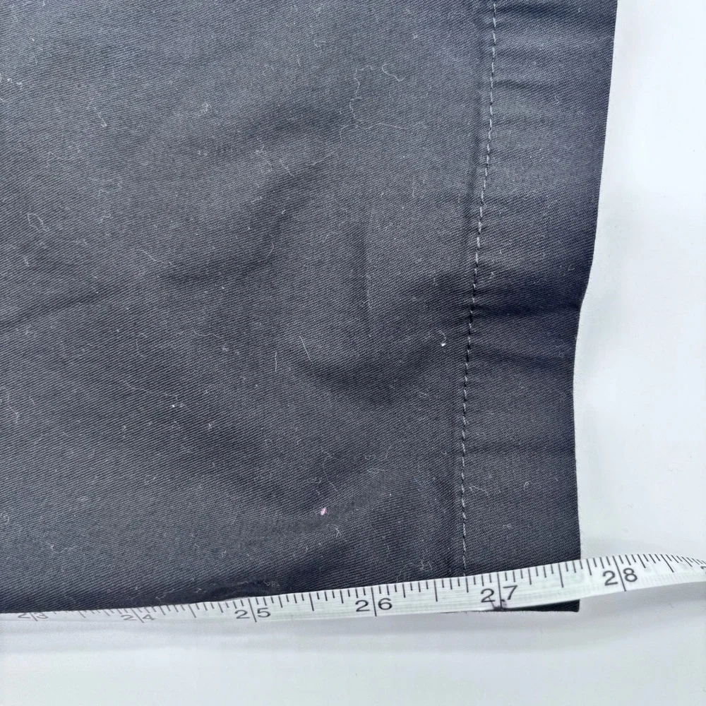 Gloria Vanderbilt Womens‎ Black Straight Leg Pants Size 16